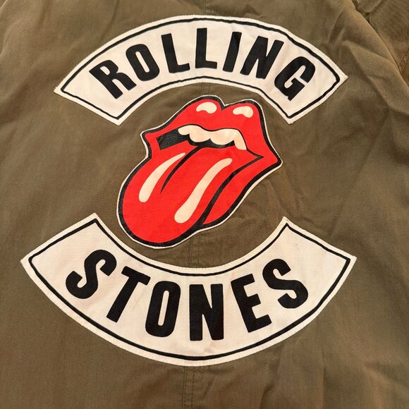 Rolling Stones Green Army Jacket - Picture 7 of 7